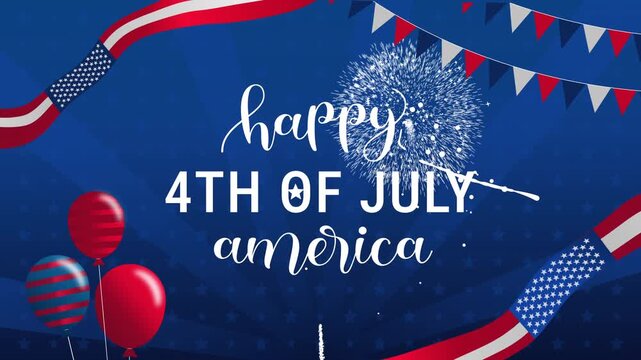 4th of july text for festive celebrations, perfect for independence day marketing materials, social media posts, and event promotions.