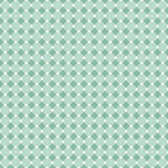 Fototapeta premium Muted teal, aqua and white high-density grid mesh layout. Soothing coastal-style seamless micro-check canvas tile for bathroom decorations and seaside boutique tissue-wrapping wraps.