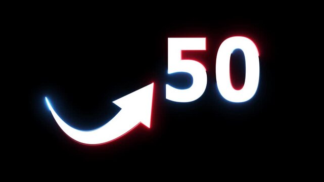 A dynamic neon loading animation, and 100 to 0% animation . on a black background. and creating a stunning 4k video.