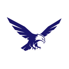 Fototapeta premium Majestic Eagle Illustration - Symbol of Freedom and Power