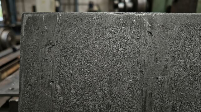 Close-up of a textured gray stone surface with water droplets.