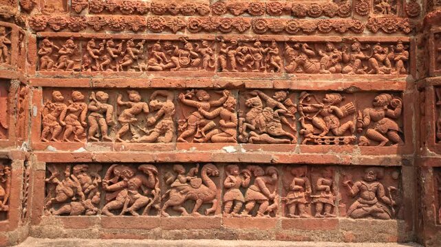 The Joe Bangla Temple in Bishnupur stands as a remarkable architectural masterpiece.