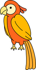 Fototapeta premium Cute Parrot
