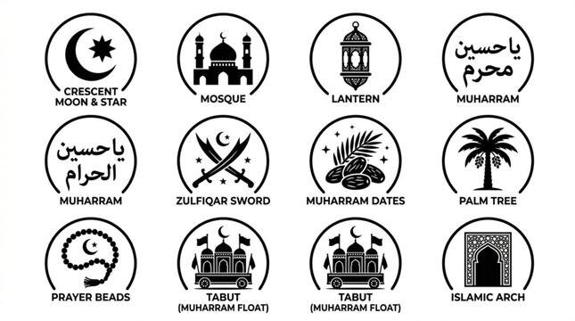 Muharram islamic symbols