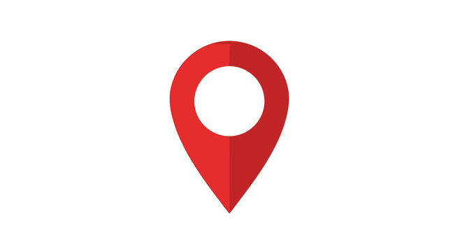 Red Location Pin Icon.