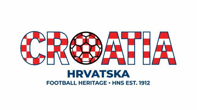 Croatian Football Heritage Logo Displayed