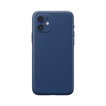 Blue iPhone 12 with Dual Camera System