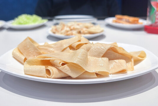 中国食材の湯葉（豆腐皮）
