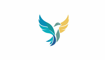 Obraz premium Colorful Bird Logo Design Element.