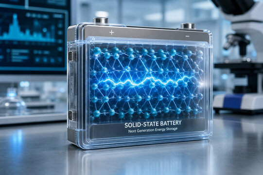 Solid State Battery Technology for Electric Vehicles - Future Energy Storage Concept