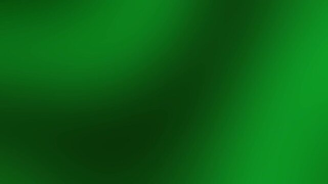 Abstract smooth blurred dark green gradient blurred background animation with soft fluid glowing