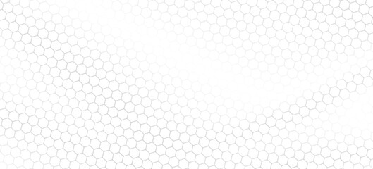 Hexagon net pattern vector background. Hexagonal seamless grid texture © SONIA