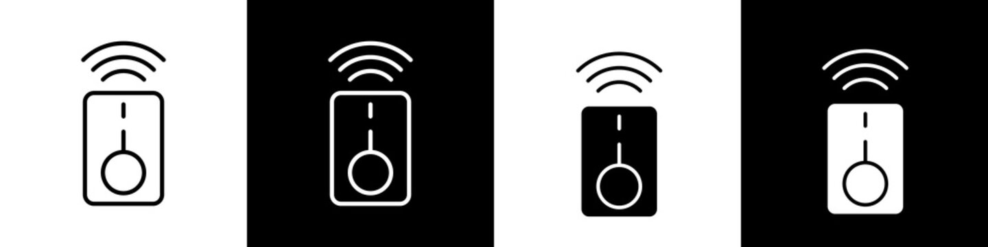 Socket black and white icon design concept
