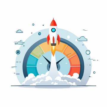 Rocket Launching from Speedometer