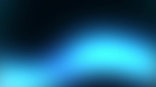 Dynamic soft blurred gradient background animation featuring fluid moving dark and bright neon blue colors