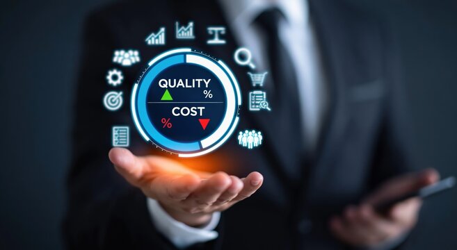 Business strategy for quality and cost management optimization for growth finance