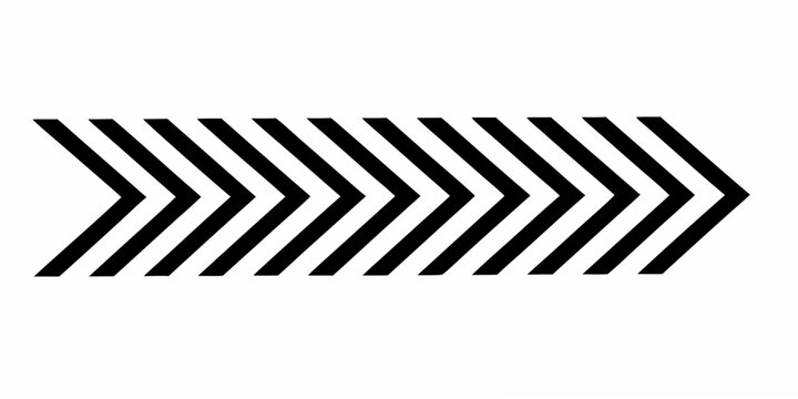 Black Diagonal Parallelograms On White Background Geometric Pattern