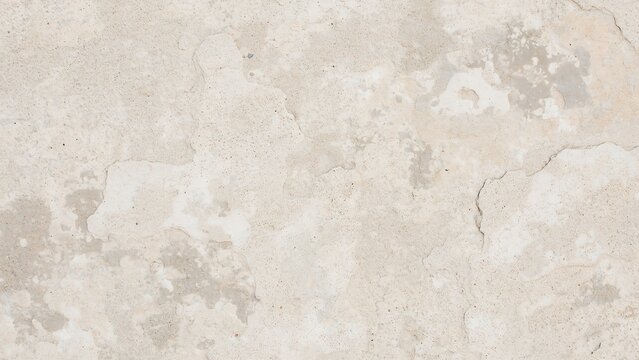 Close up of cracked and weathered concrete surface texture