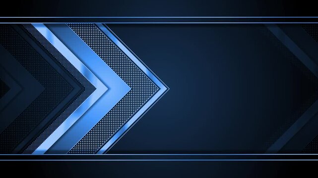 Dark luxury background with layered chevrons and dotted texture animation