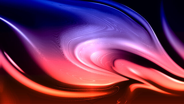 Vibrant abstract background with swirling colors of red, purple, and blue, creating a dynamic and fluid visual effect
