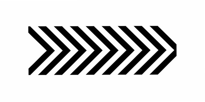 Black diagonal parallelograms on a white background a geometric pattern