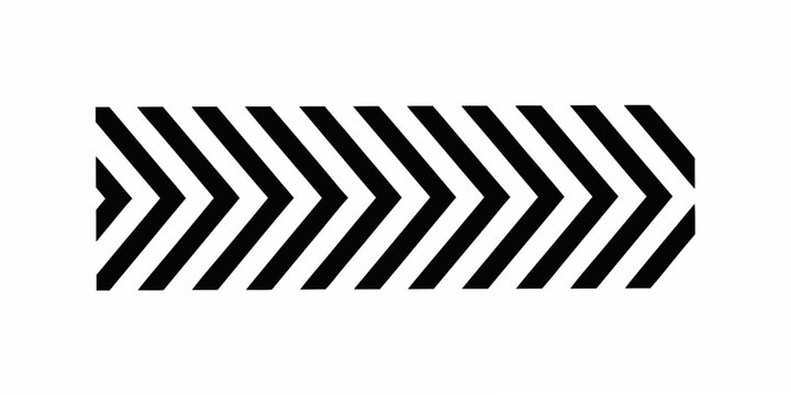 Diagonal parallelograms in a row black and white graphic design