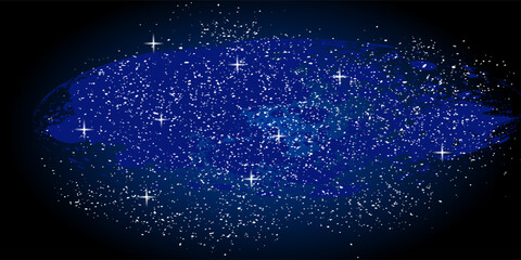 Outer space starry design. Vector astronomic background. vektor design © ALIJABAH