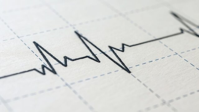 Stock market volatility can cause investor fear as index fluctuates rapidly showing unpredictable market trends