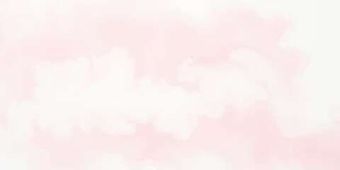 Fototapeta premium An abstract pink and blue nature background features soft white clouds under bright summer sunlight, creating a beautiful and sunny heaven atmosphere