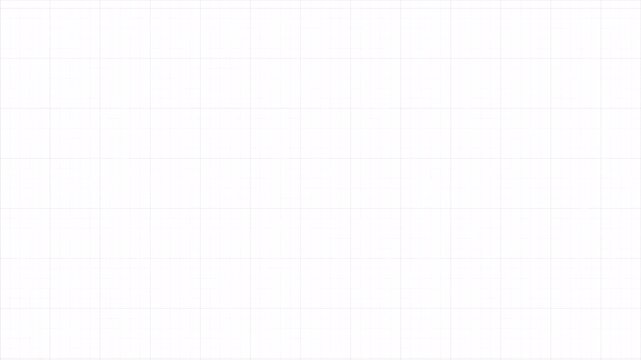 White Graph Paper Animated Grid Lines Background Moving Top to Bottom, Minimalist Motion Graphic Loop for Technical Drawing, Engineering, and Data Visualization 4k video