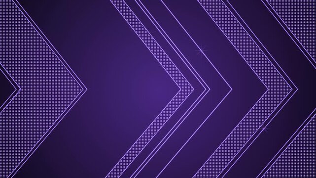 Chevron geometric shape background animation, Abstract geometric chevron pattern with dotted textures and thin glowing lines