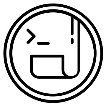 Clean command line terminal vector icon illustration highlighting a console prompt window for linux administration, shell scripting, and software dev workflow on a modern white background.
