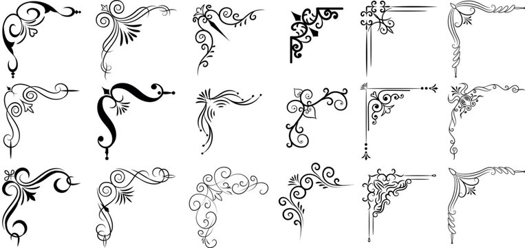 ornate corners