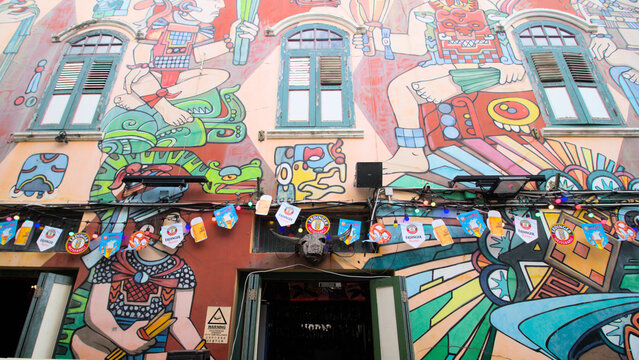 Singapore street art