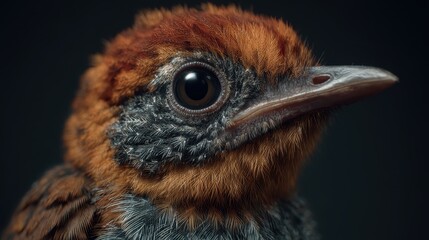 Fototapeta premium Close Up of Bird, Wildlife Photography, Perfect Focus, Stunning Detail