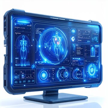 Advanced Healthcare Technology Dashboard and Digital Medical System