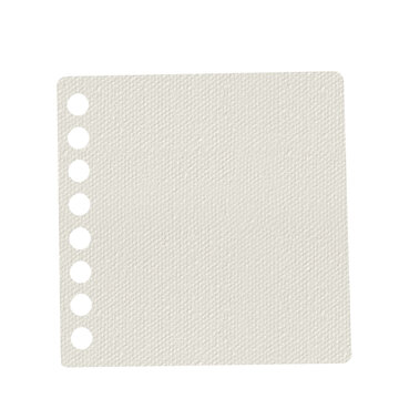 torn paper notes
