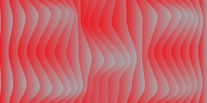 Abstract white wave line background 4k illustration.