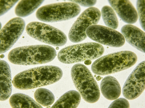 Original Gram-stained micrograph of Acinetobacter baumannii, Gram-negative coccobacilli, clinical nosocomial isolate, natural staining unevenness