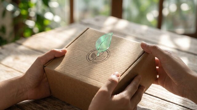 Eco-Friendly Product Label for Genuine Sustainability and Honest Practices