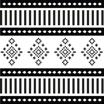 Lao Fabric pattern Design an illustration