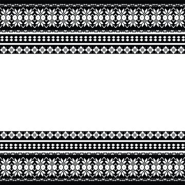 Lao Fabric pattern Design an illustration