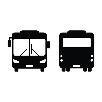 bus transportation icons