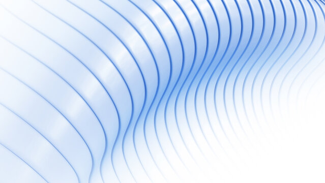 White blue striped pattern background with copy space, abstract background for business presentation.