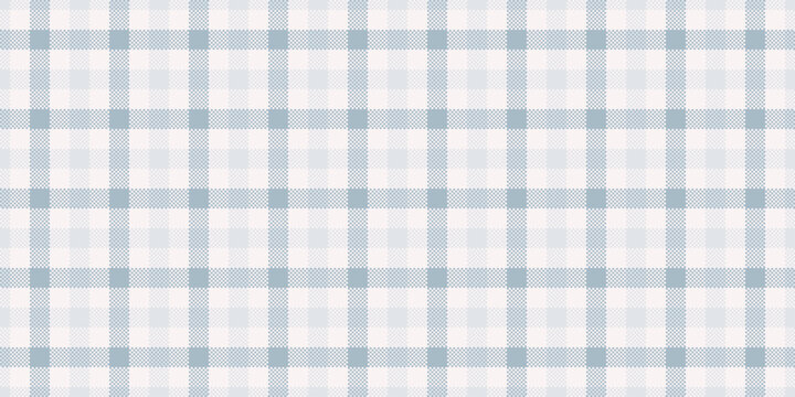 Irish texture pattern plaid, artwork fabric seamless vector. Pano check background tartan textile in sea shell and sterling silver colors.