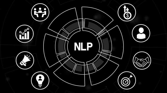 NLP Natural language processing AI Artificial intelligence.4k Animation video.