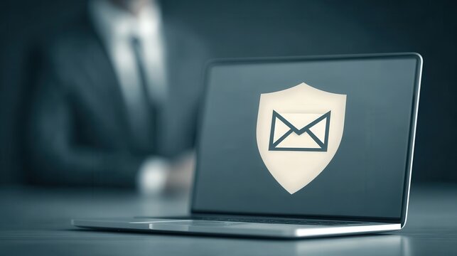 Always safeguard the laptop and network from a virus by watching for an online notification that warns of a phishing attempt in your inbox.