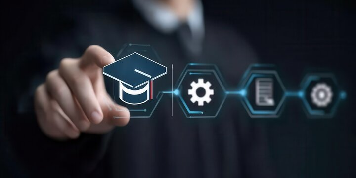 A graduate utilizes university education and training for skill improvement through active learning.