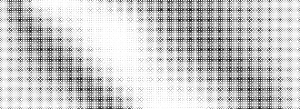 Pixelated bitmap gradient texture. Retro pixel art, black dither pattern, 8 bit background. Vector Flat Ilustration