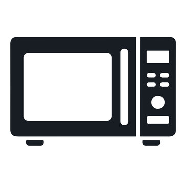 icon microwave oven vector illustration